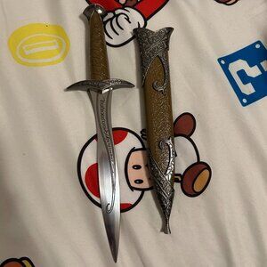 Dark Assassin Dagger with Sheath, Medieval Renaissance Dagger. for Collection